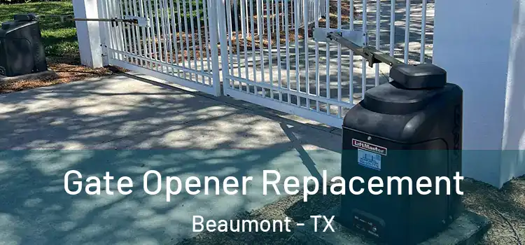 Gate Opener Replacement Beaumont - TX
