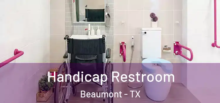  Handicap Restroom Beaumont - TX