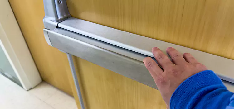 Installing a Push Bar on a Door Beaumont