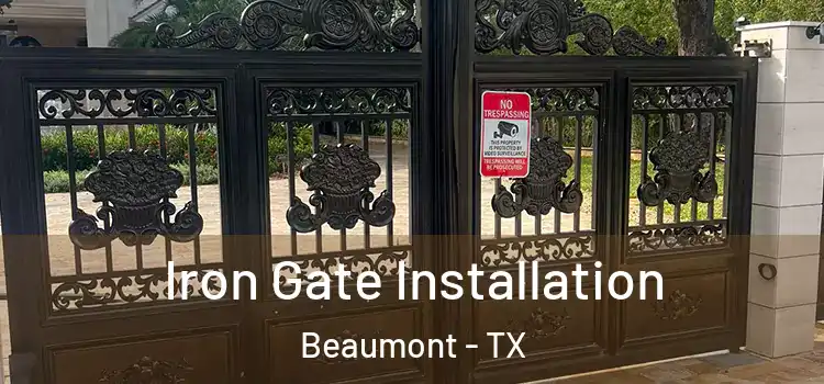 Iron Gate Installation Beaumont - TX